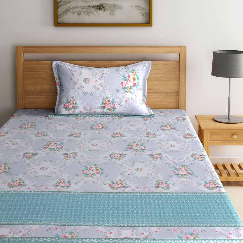 Le Bouquet Printed Bedsheet - 150 GSM media 3