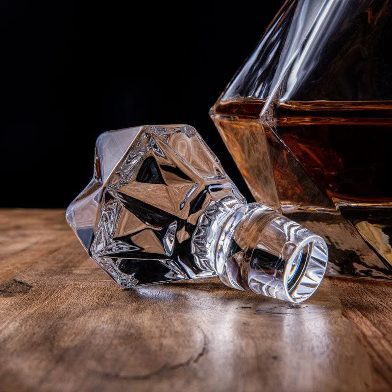 Nectera Decanter & Glass (900 ML/300 ML) - Seven Piece Set media 5