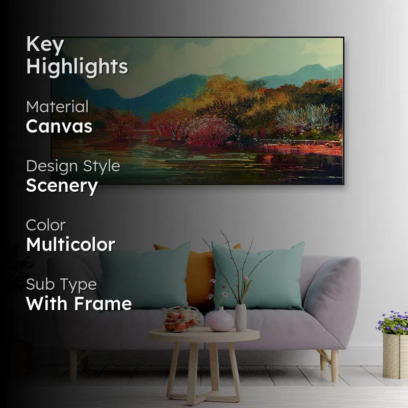 Stunning Scape Canvas Wall Painting media 2