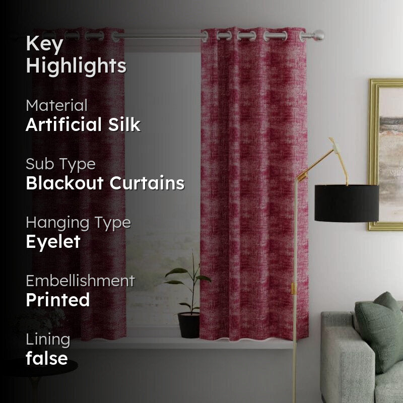 Chipa Floral Curtain - Set Of Two media 2