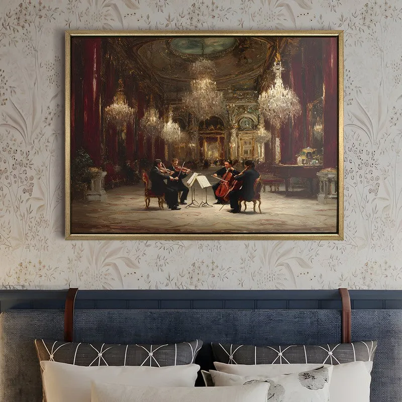 Royal Symphony Canvas Wall Painting With Frame media 5