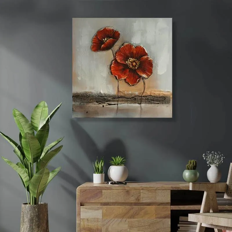 Nuva Petunia Canvas Wall Painting media 3