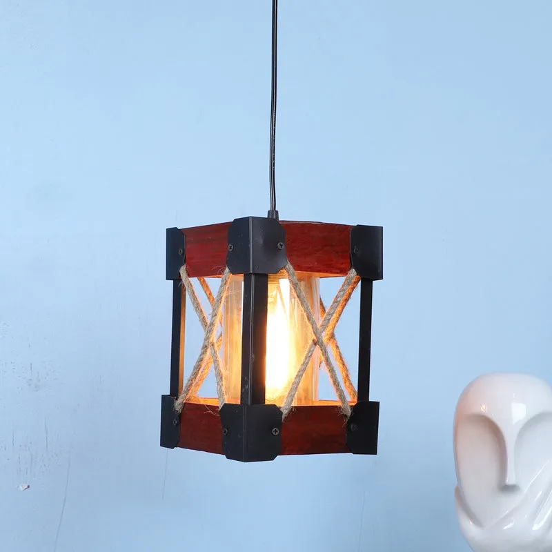 Nulume Wooden Ceiling Lamp media 2