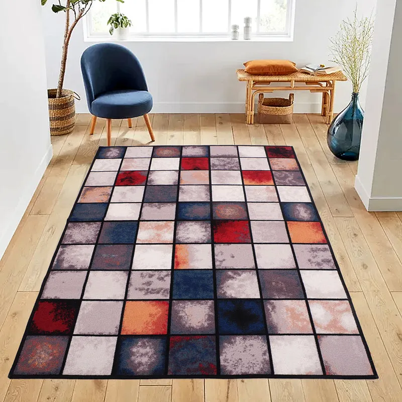 Checkered Colors Anti-Skid Carpet media 3