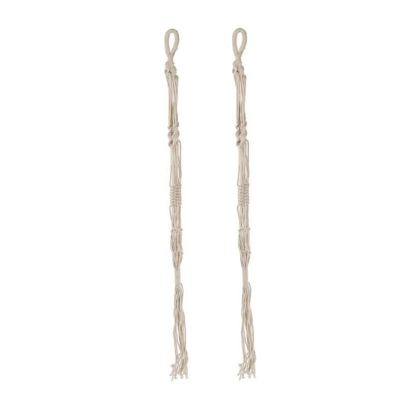 Aylin Macrame Plant Hanger - Set Of Two media 3