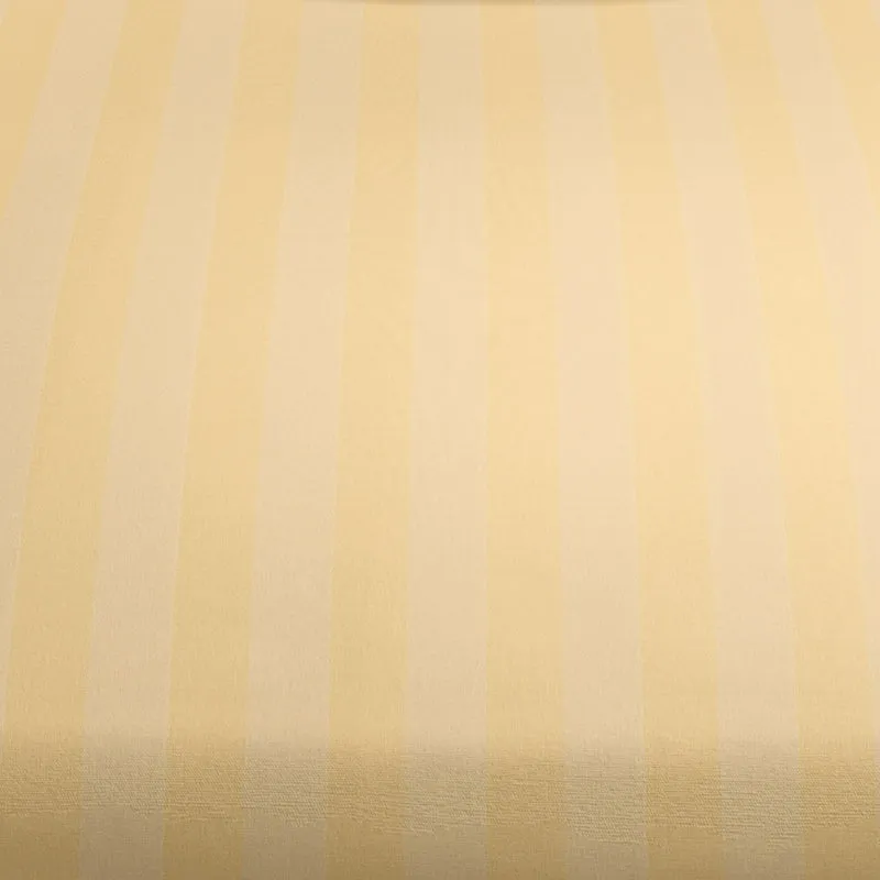 Elegance Striped Cotton Bedsheet (Cream) - 210 TC media 6