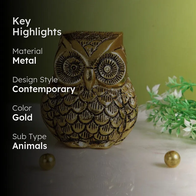 Owl Luck Showpiece media 2
