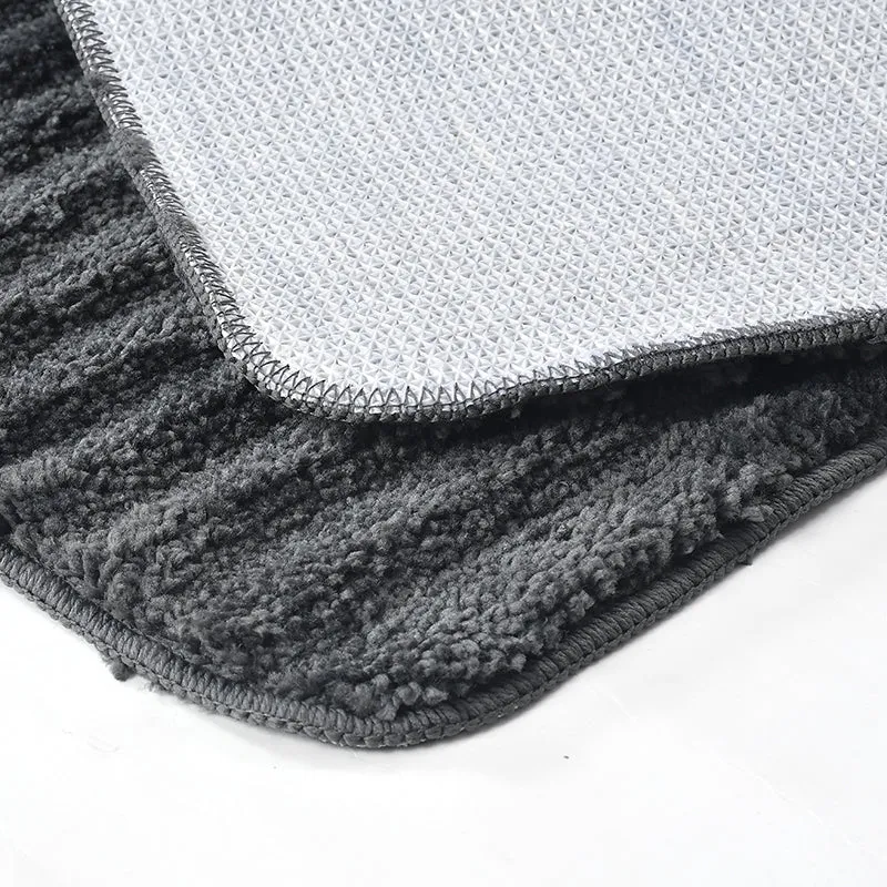 Joen Anti Skid Bath Mat (Grey) - Set Of Four media 4