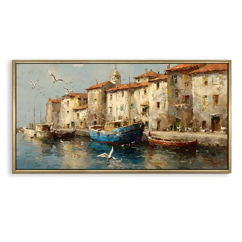Anchored Canvas Wall Painting With Frame media 3