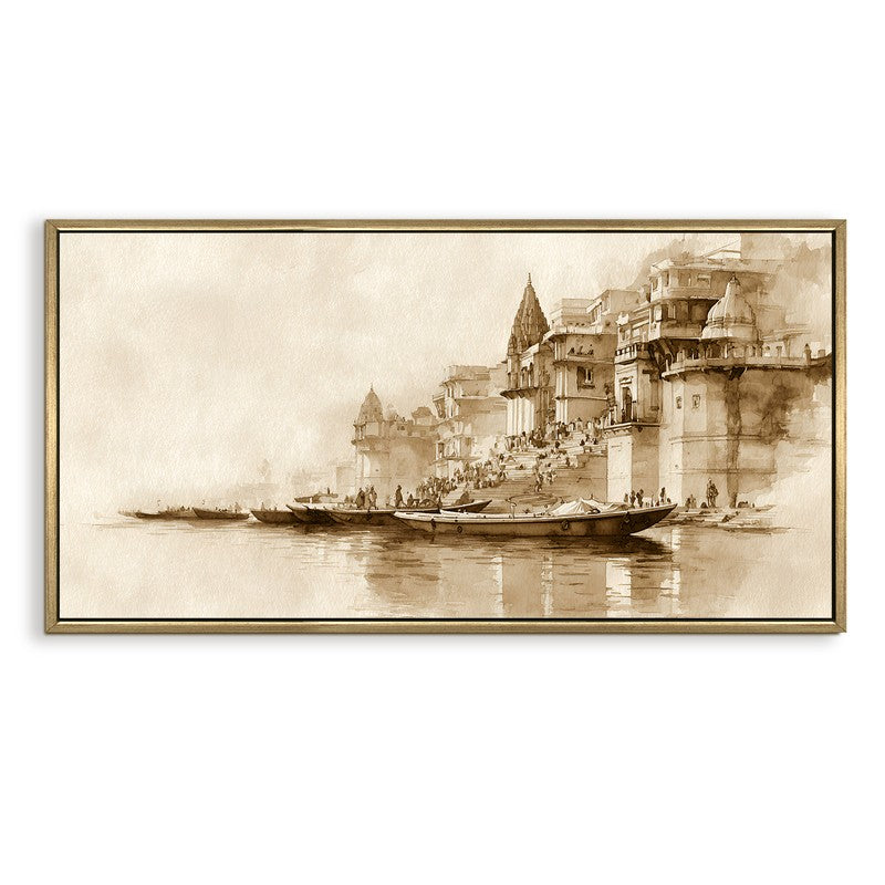 Echoes of the Sacred River Wall Art media 4