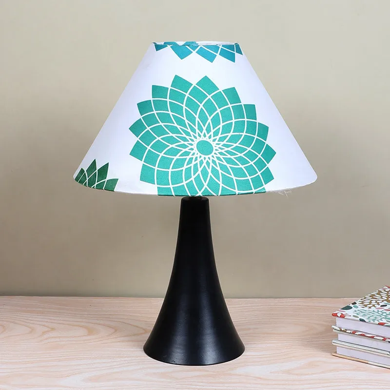 Akari Node Printed Metal Table Lamp - Green,Black,White media 2