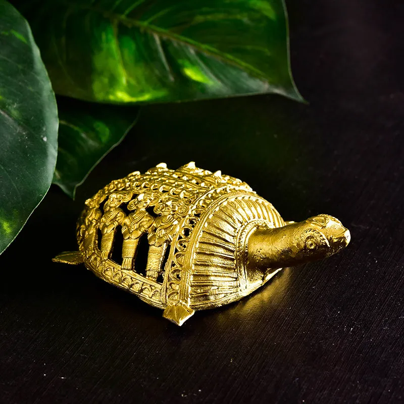 Ethnic Turtle Tale Showpiece media 5
