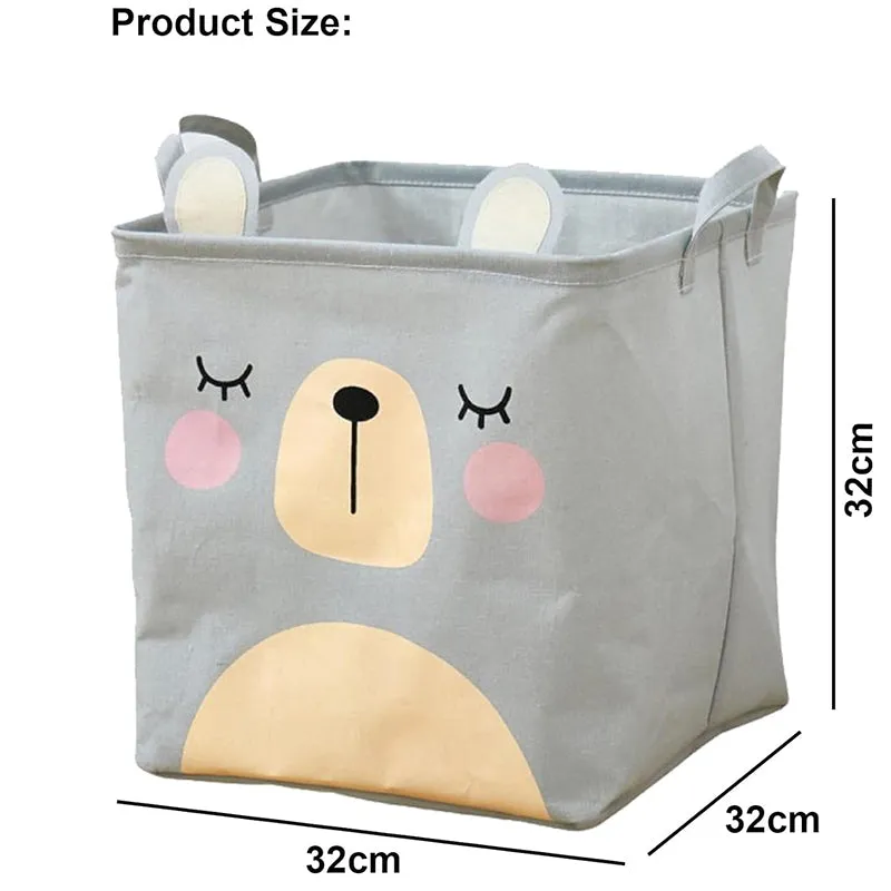 Paw Pals Bear Laundry Basket media 7