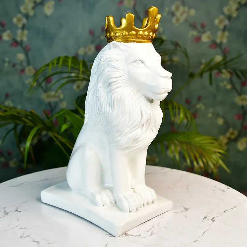 Leo Crown Showpiece - White media 5