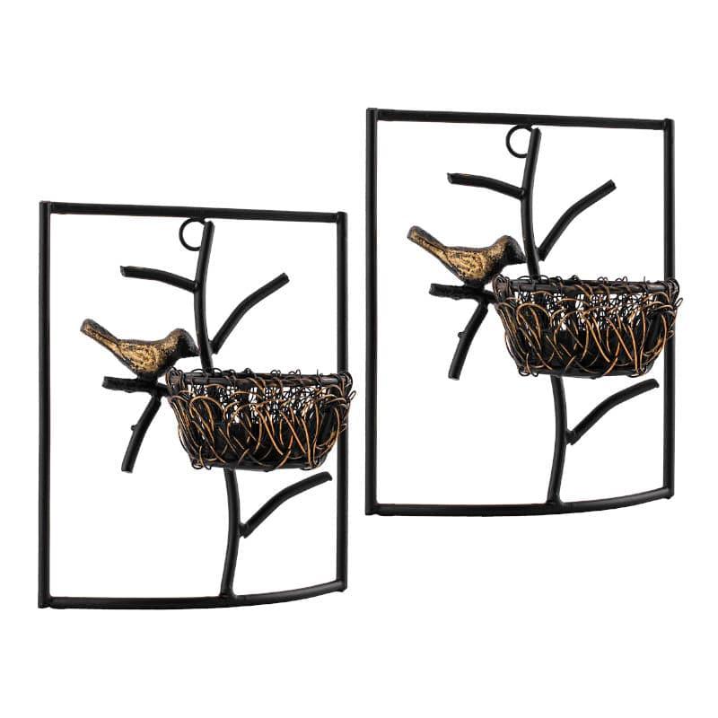 Bird Nest Candle Holder - Set Of Two media 4