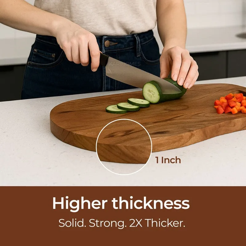 Corros Boho Acacia Wood Chopping Board media 6
