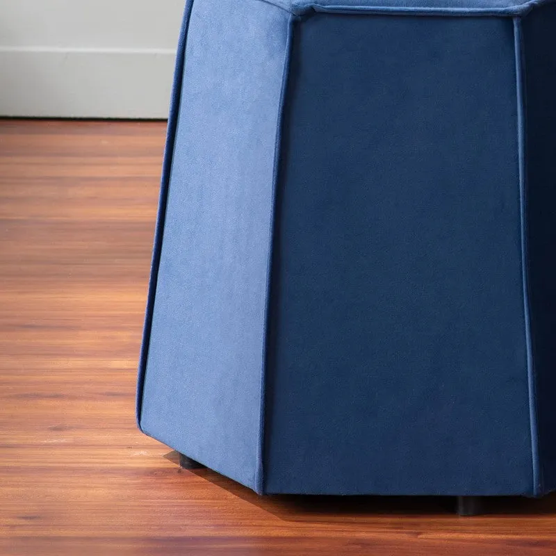 Soft Balance Pouffe (Blue) - Set Of Two media 5