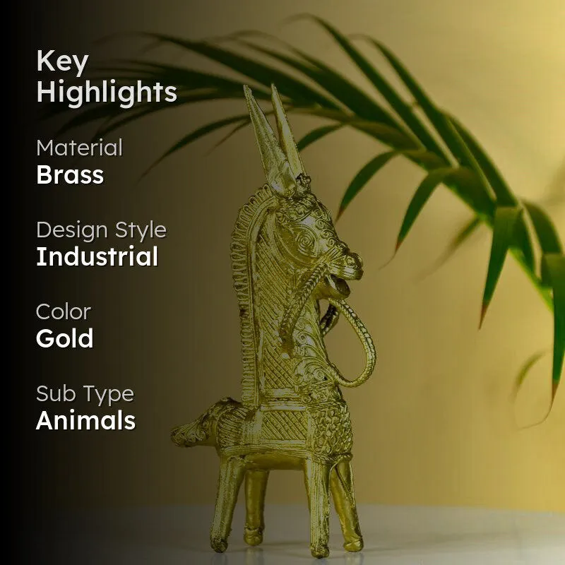 Ethnic Festive Horse Showpiece media 2
