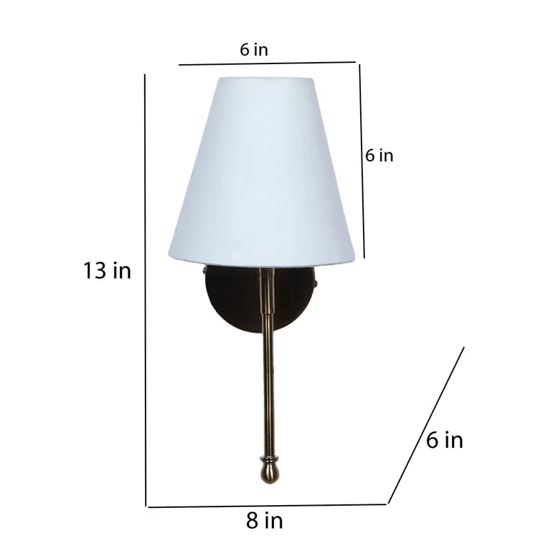 Joan Glass & Iron Wall Lamp media 8