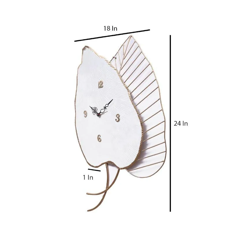 Foliage Fantasy Wall Clock media 4