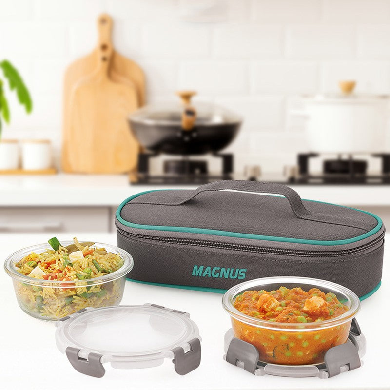 Lunaro Ease Lunch Box with Lunch Bag - Three Piece Set media 4
