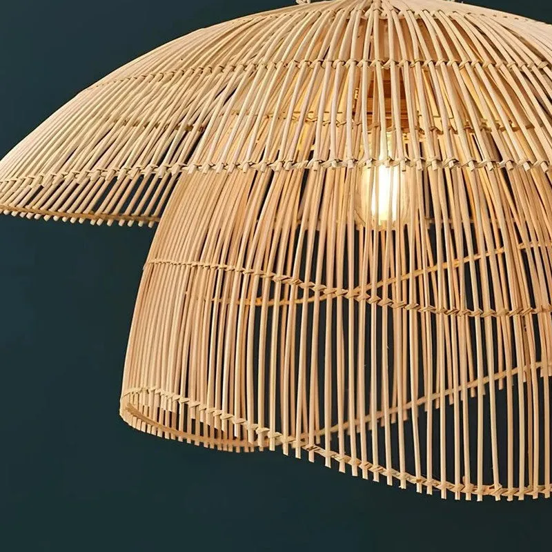 Loomara Wooden Ceiling Lamp media 5