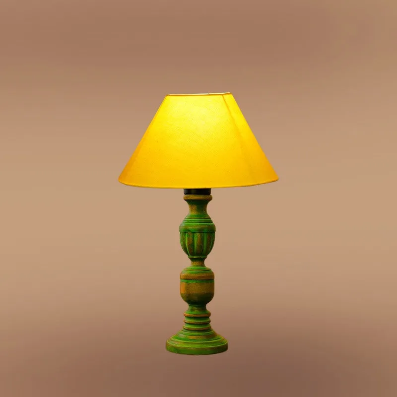 Arvello Vyno Wooden Table Lamp - Yellow media 6