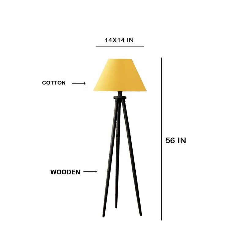 TriElite Conical Floor Lamp (Yellow) media 6