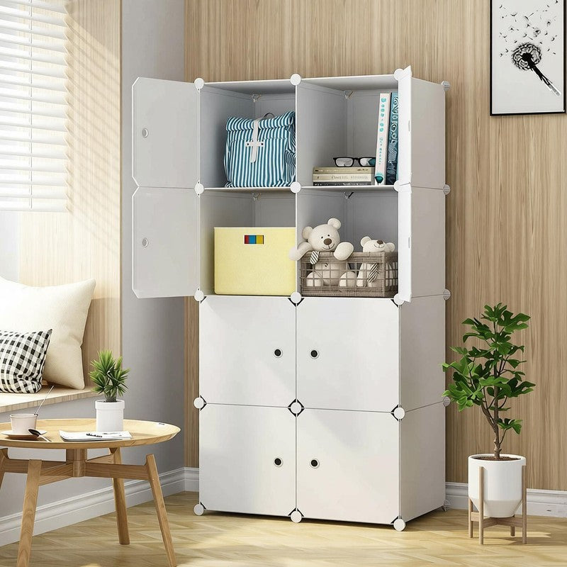 Averton Metal & Plastic Racks - White
