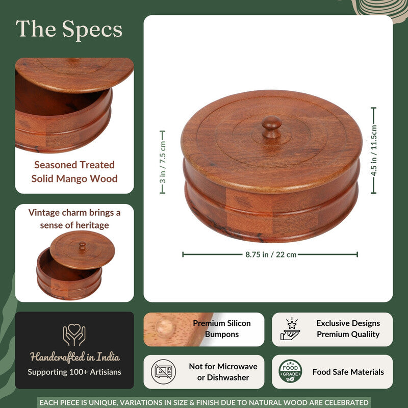 Prasa Wooden Roti Box media 4