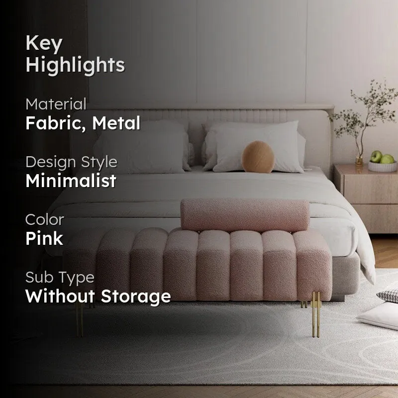 Victoria Bench - Pink media 2