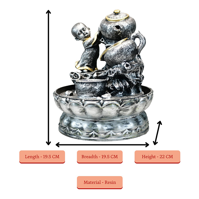 Tea Service Tabletop Fountain media 7