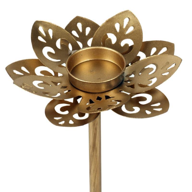 Flora Flow Tealight Candle Holder - Set Of Three media 5