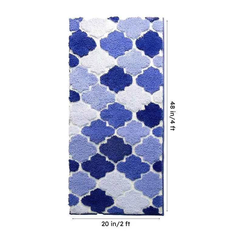 Sapphire Ellips Micro Fiber Runner Rug media 11