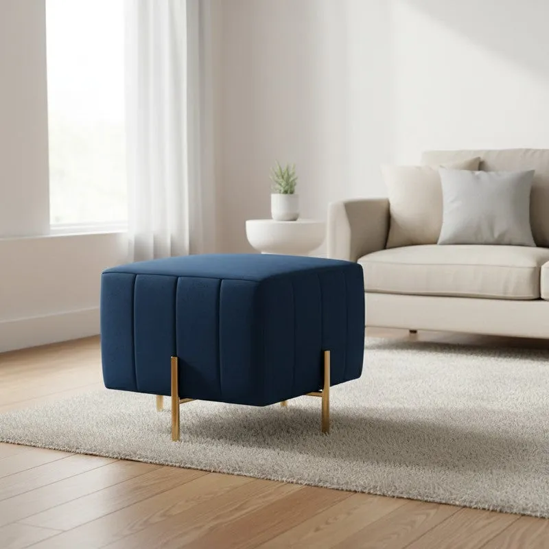 Zevion Softara Ottoman - Blue media 1