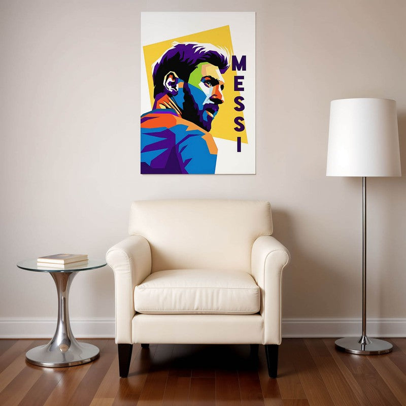 Vibrant Legend I Wall Poster