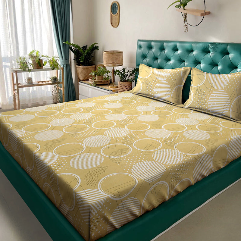 Agnes Fitted Bedsheet - 180 GSM