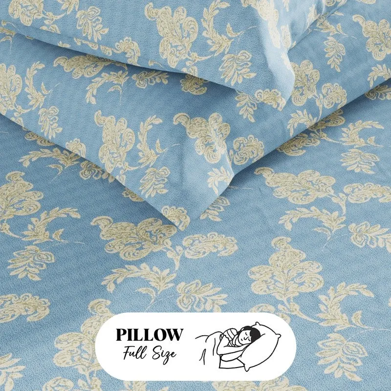 Lorven Fitted Bedsheet (Sea Blue) - 115 GSM media 6