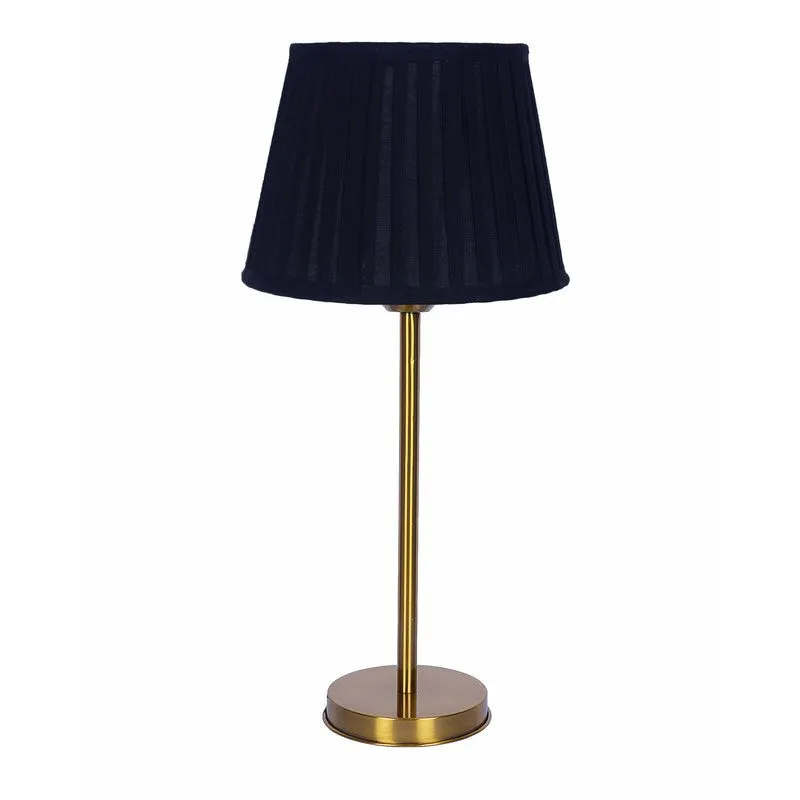 GlowSphere Contemporary Metal Table Lamp - Black media 3