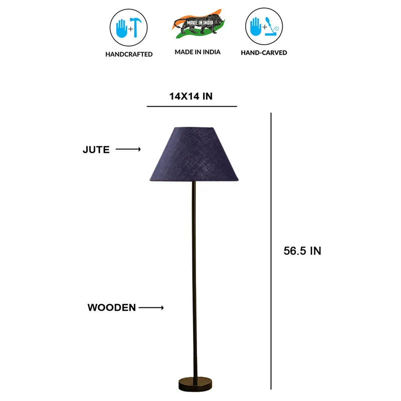 Sienna II Rodin Floor Lamp - Blue media 6