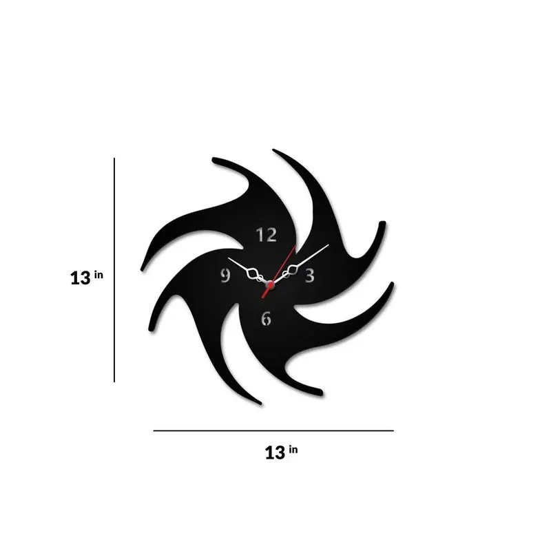 Hurrica MDF Wall Clock media 6