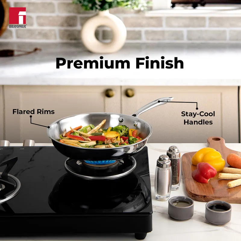 Bergner Argent Triply Frypan - 20 CM media 7