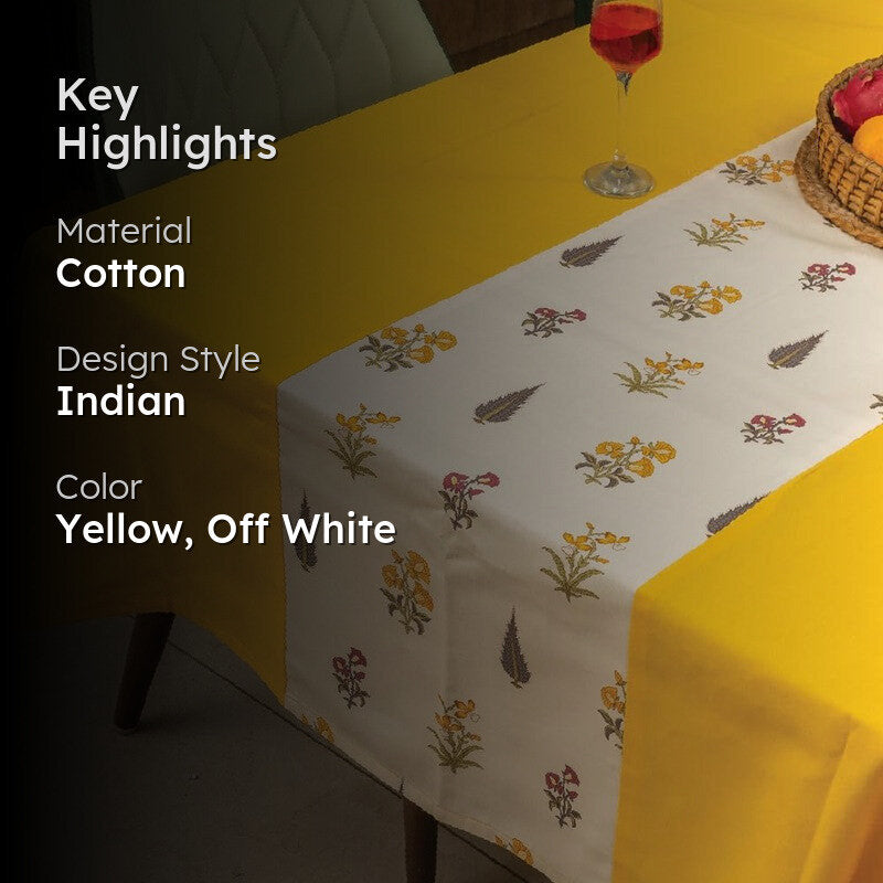 Urban Space Dualis High Garden Table Cover - Yellow media 2