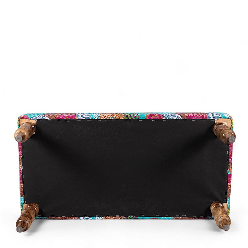 Daxen Sheesham Wooden Bench - Multicolor media 7