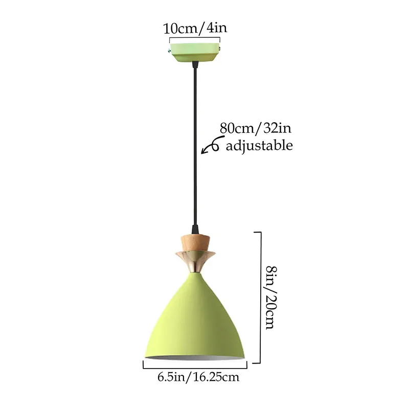 Liana Metal Ceiling Lamp - Light Green media 5