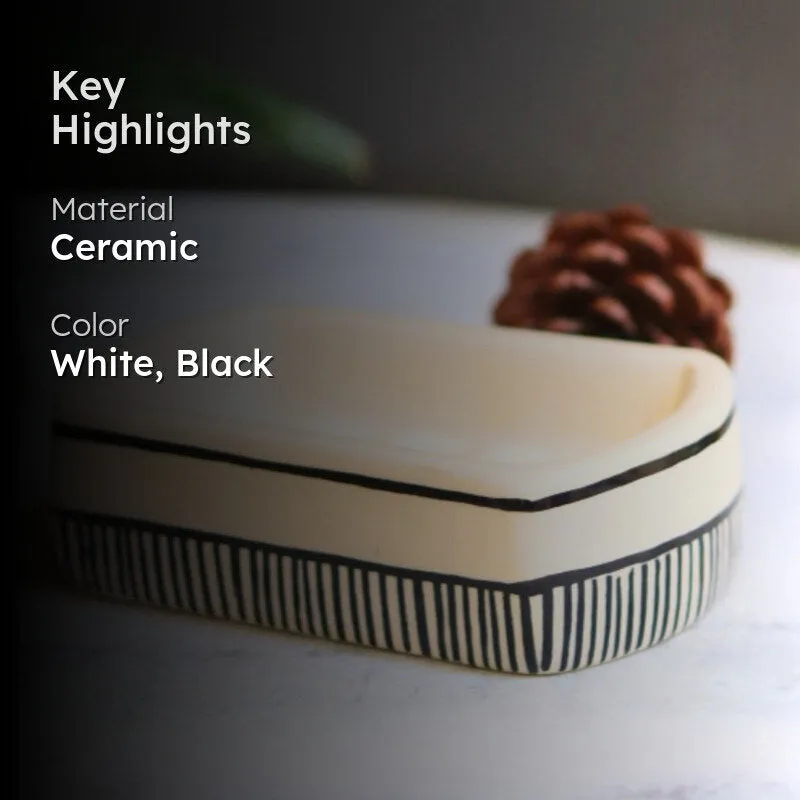 Battista Ceramic Soap Dish media 2