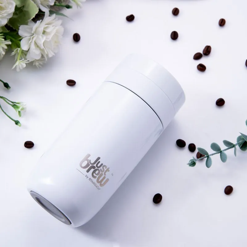 Sip Silico Insulated Sipper (White) - 355 mL - 5