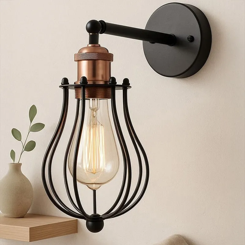Poshell Metal Wall Lamp - Copper media 1