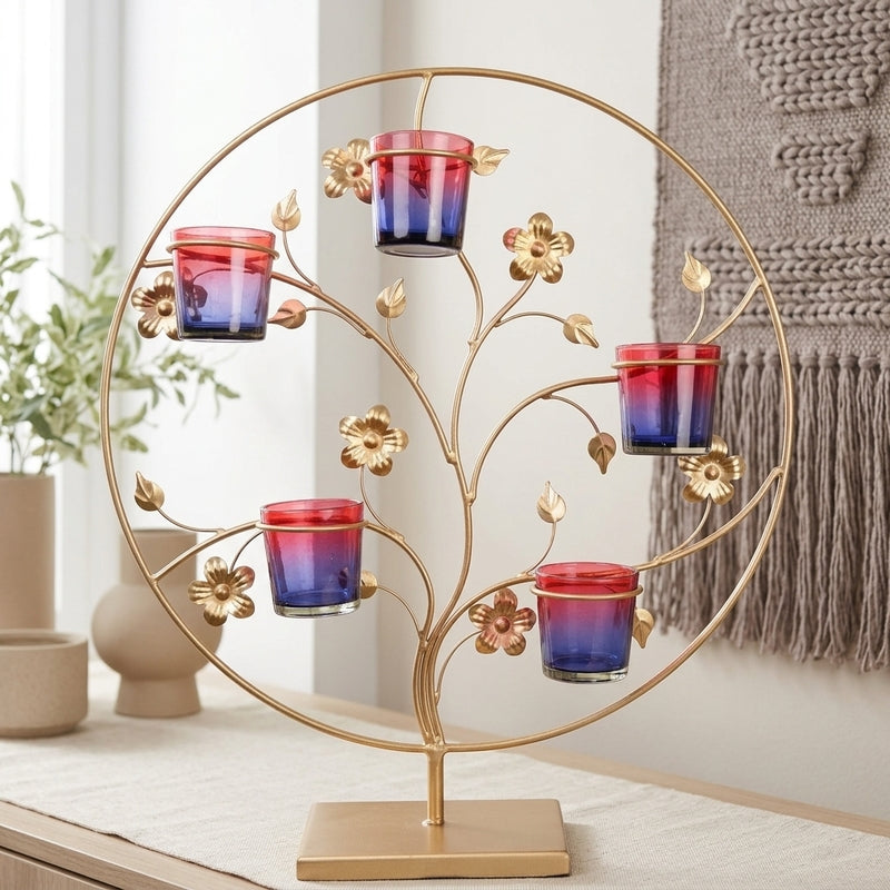 Oakley Tree Tealight Holder