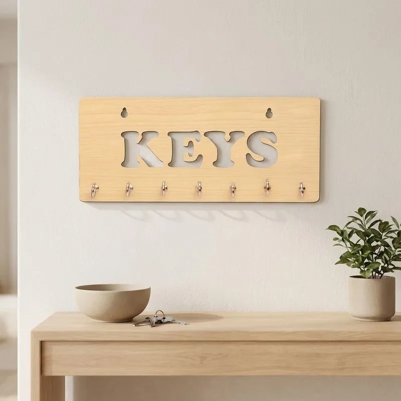 KeyJoy MDF Hooks & Key Holders media 3